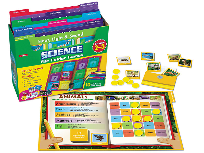 Science File Folder Games - Gr. 2-3 at Lakeshore Learning