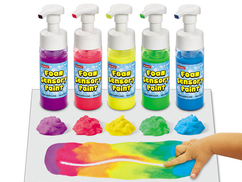 Foam Sensory Paint | Set of 5 | Lakeshore