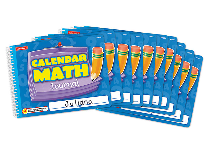 Calendar Math Journal Set of 10 at Lakeshore Learning