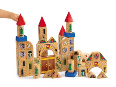 how to make a castle with blocks