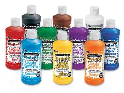 Lakeshore No-Spill Paint Cups 10 Color Set #LA820X