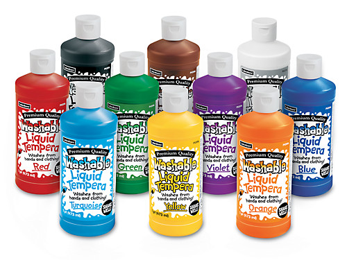 Lakeshore Fully Washable Liquid Tempera Paint Pint At Lakeshore