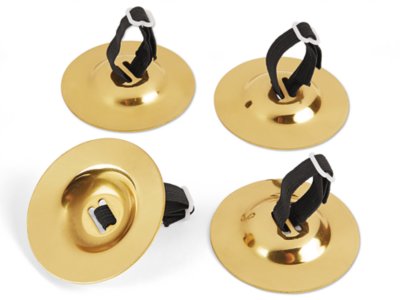 Finger Cymbals Two Pairs at Lakeshore Learning