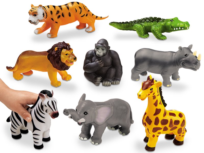 wild and soft animals