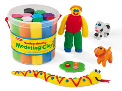 Nonhardening Modeling Clay Bucket at 