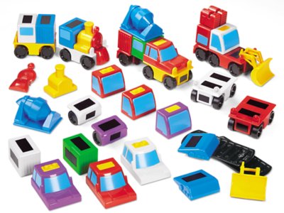 magna tiles cars and trucks