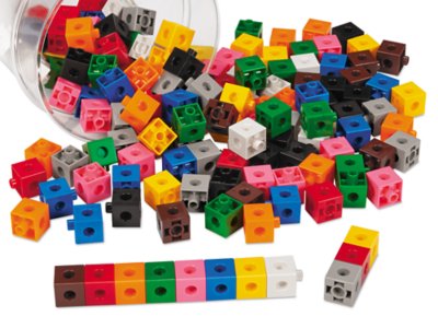 plastic building cubes