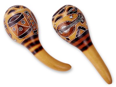 Peruvian Gourd Maracas Set of 2 at Lakeshore Learning