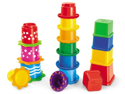 plastic stacking cups toys