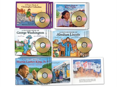 Kindle David Adler Biography Read-Alongs - {Free D
