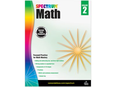 Spectrum® Math Workbook - Gr. 2 at Lakeshore Learning