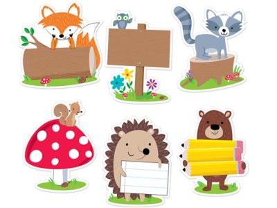 Woodland Friends Accents At Lakeshore Learning