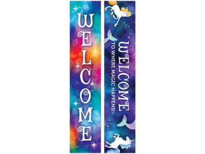 Mystical Magical Double Sided Welcome Banner At Lakeshore Learning