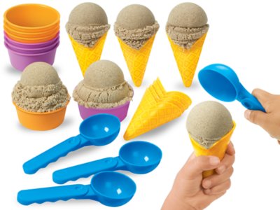 kinetic sand ice cream cone