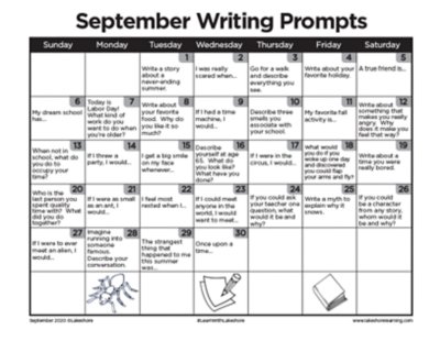 grade 2 writing prompts