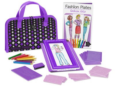 50-Piece Fashion Design Studio Kit with Mannequin – Hearthsong