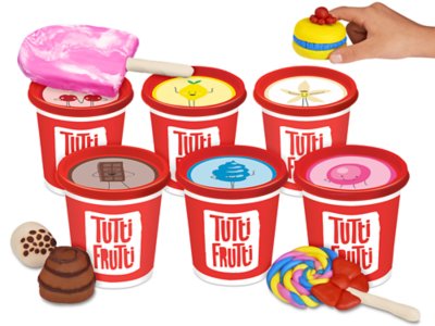 tutti frutti playdough