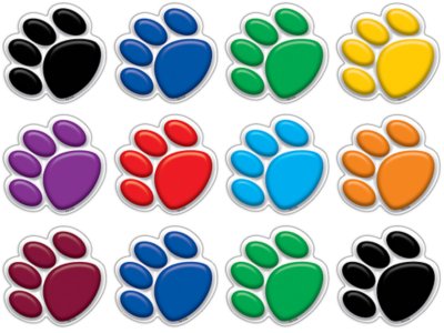 Paw Print Mini Accents At Lakeshore Learning
