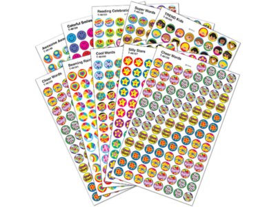 Sparkling Smiley Face Mini Stickers at Lakeshore Learning