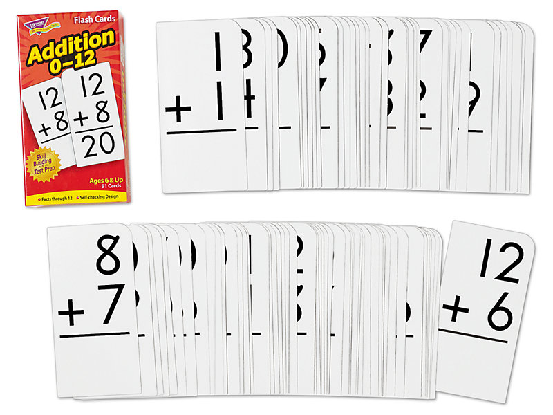 Math Addition And Subtraction Sealed Flash Cards LOT Homeschool Ages 6 
