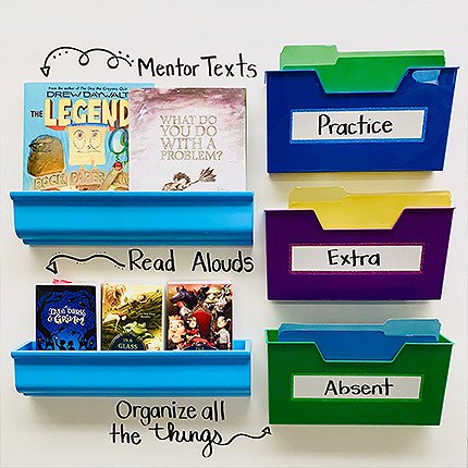 Tales from a Very Busy Teacher - Posting just because I love classroom  organization. 😍 Marker caddy from Lakeshore Learning!