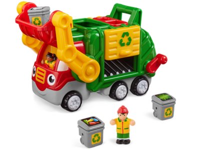 recycling truck playset