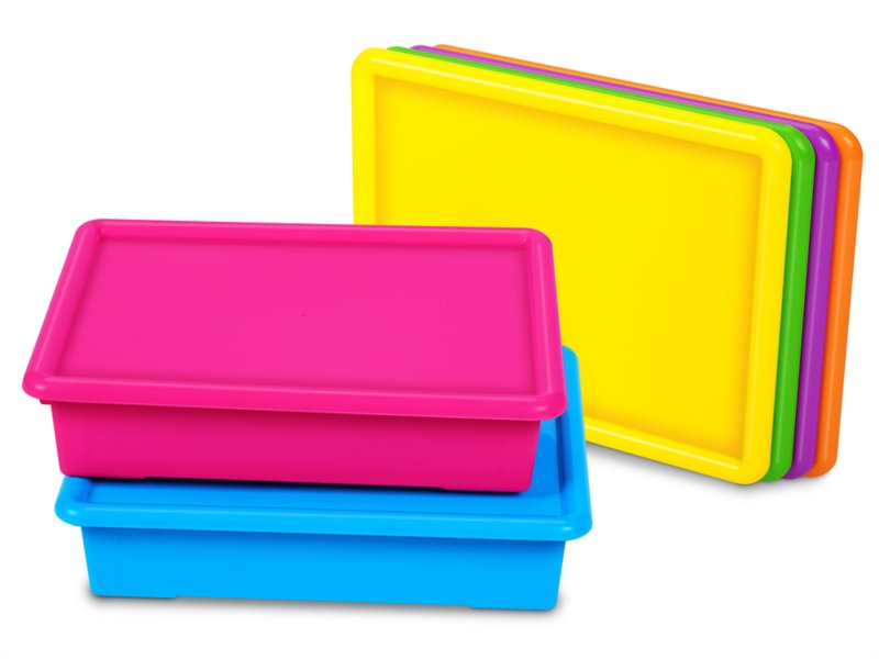 Neon Classroom Supply Caddy - Bright Orange  Classroom supplies, Book  bins, Organizing bins