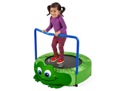 frog toddler trampoline