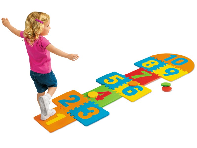 Heavy Duty Hopscotch Puzzle Mats At Lakeshore Learning