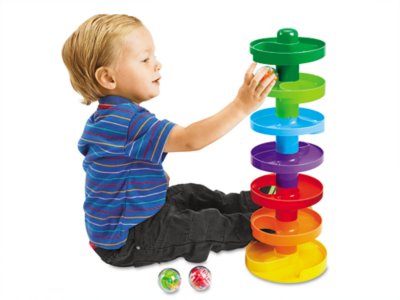 stacking ball drop toy