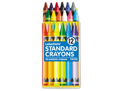 Lakeshore 12Color Standard Crayons Student Pack at Lakeshore Learning