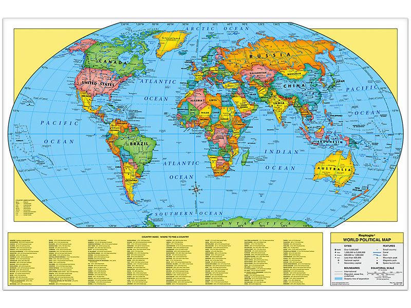 image of a world map Write Wipe World Wall Map At Lakeshore Learning image of a world map