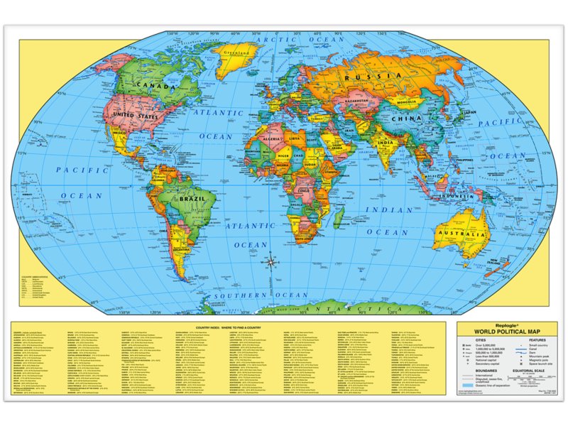 map of the world Write Wipe World Wall Map At Lakeshore Learning