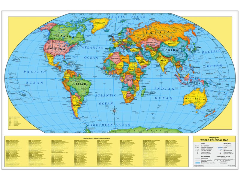 map pf the world Write Wipe World Wall Map At Lakeshore Learning map pf the world