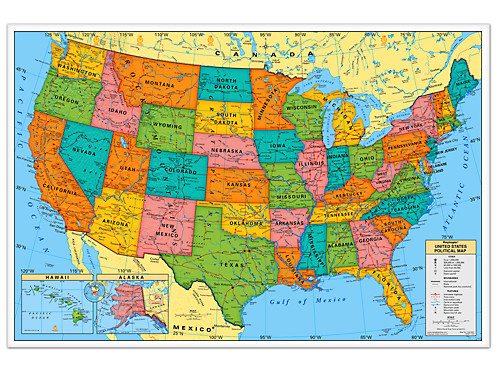 Write Wipe U S A Wall Map At Lakeshore Learning