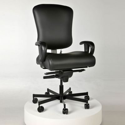 Faux Leather 24/7 Intensive Use Ergonomic Chair
