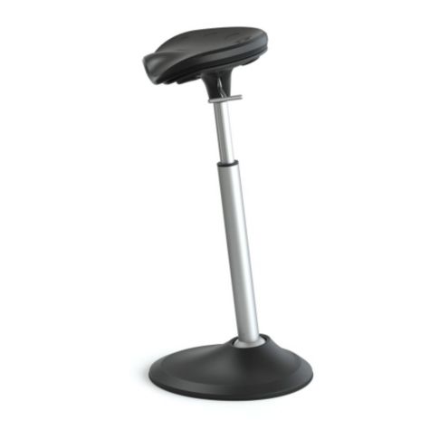 Focal Upright Mobis II Ellipse Base Leaning Stool | OfficeChairs.com