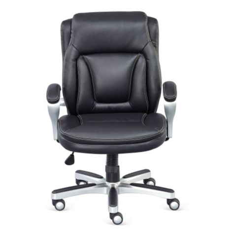 Petite Low Height Computer Chair w/Memory Foam Seat ...