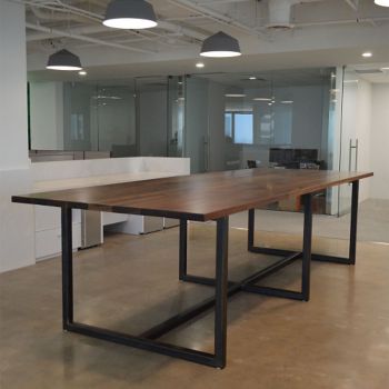 Solid Wood Top Conference Table - 120W - 8804833 | OfficeFurniture.com