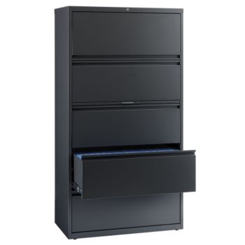 Dimensions Five Drawer Lateral File 36 W Officefurniture Com