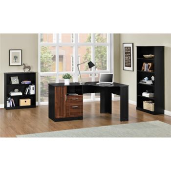 58 5 W Ameriwood Avalon Corner Desk Officefurniture Com