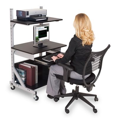 Portable Computer Desks Rolling Computer Carts Officefurniture Com