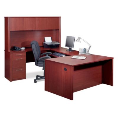 Embassy 4 Piece Executive Office Set by Bestar | OfficeFurniture.com