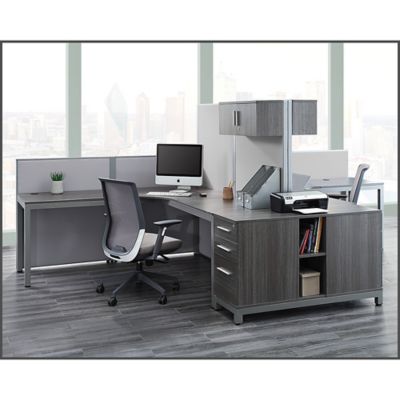 L Desks With Hutch Officefurniture Com