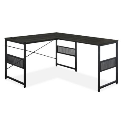 Axle 48 W L Shaped Desk With Universal, Small Right Hand Return Desk