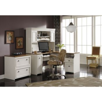 L Shape Desk W Right Return Fairview By Bush Officefurniture Com