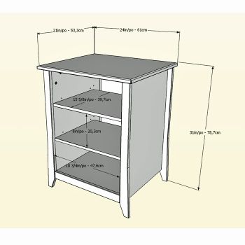 Tuxedo Black Stereo Cabinet Meg 201006 Officefurniture Com