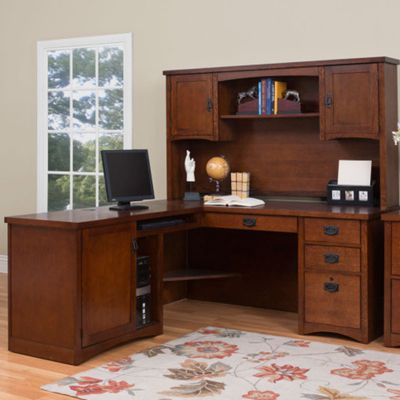 L Desks With Hutch Officefurniture Com