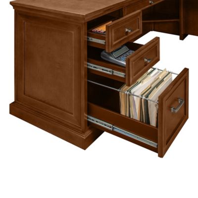 Statesman Executive L-Shaped Desk With Left Return | OfficeFurniture.com