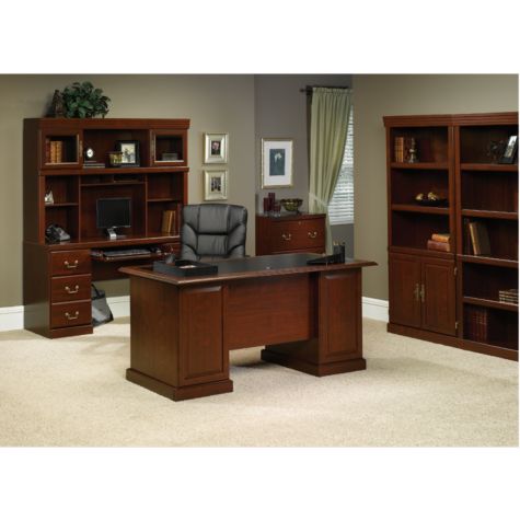 Heritage Hill Executive Office Suite by Sauder | OfficeFurniture.com